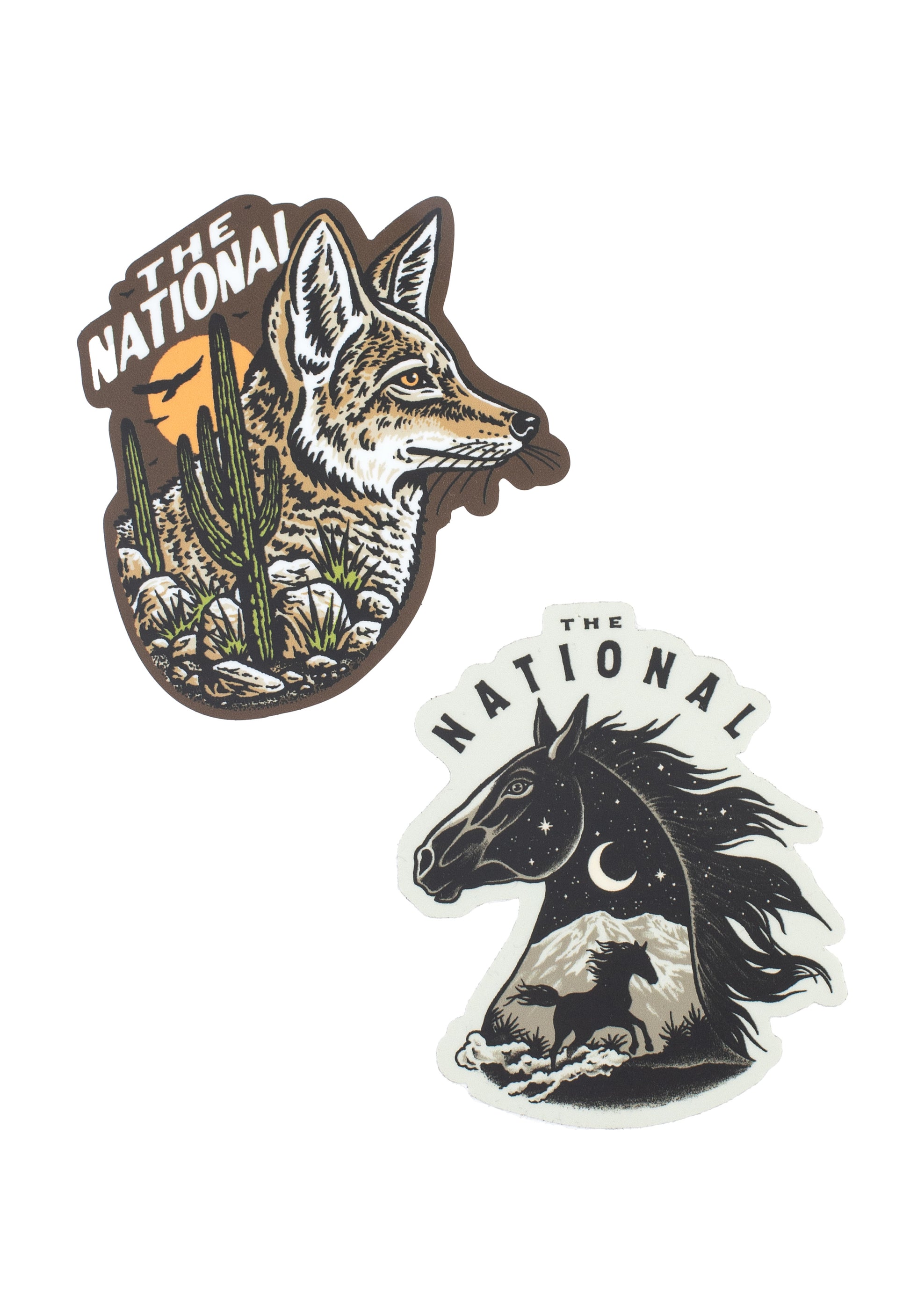 The National - Mustang and Coyote - Sticker Pack | Neutral-Image